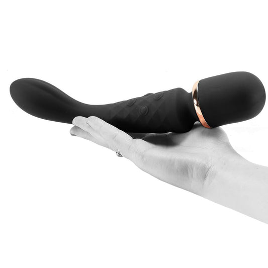 BodyWand Luxe 2-Way Wand in Black - Sexy.Delivery Sex Toys Delivery in Vancouver and Calgary