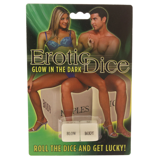 Glow in the Dark Erotic Dice