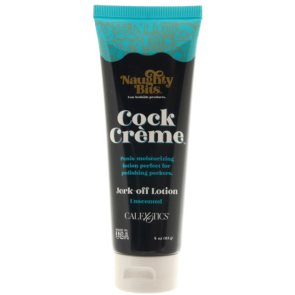 Naughty Bits Cock Créme in 4oz/120ml