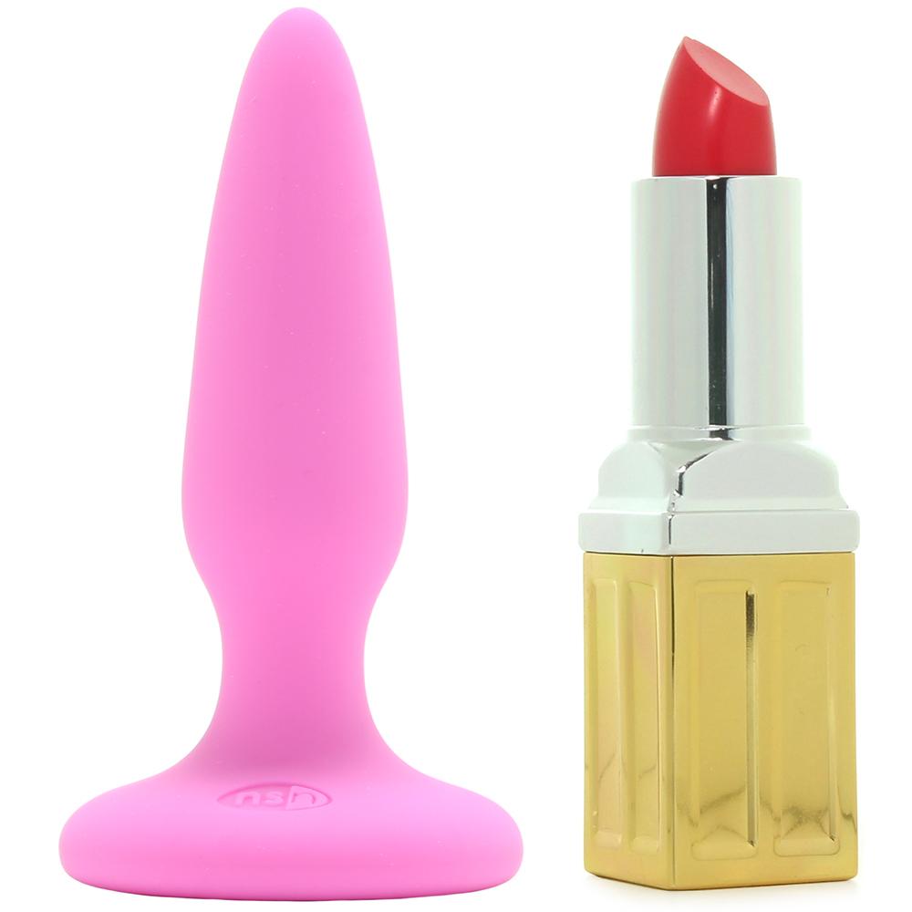 Glams Mini Pink Gem Silicone Butt Plug - Sex Toys Vancouver Same Day Delivery