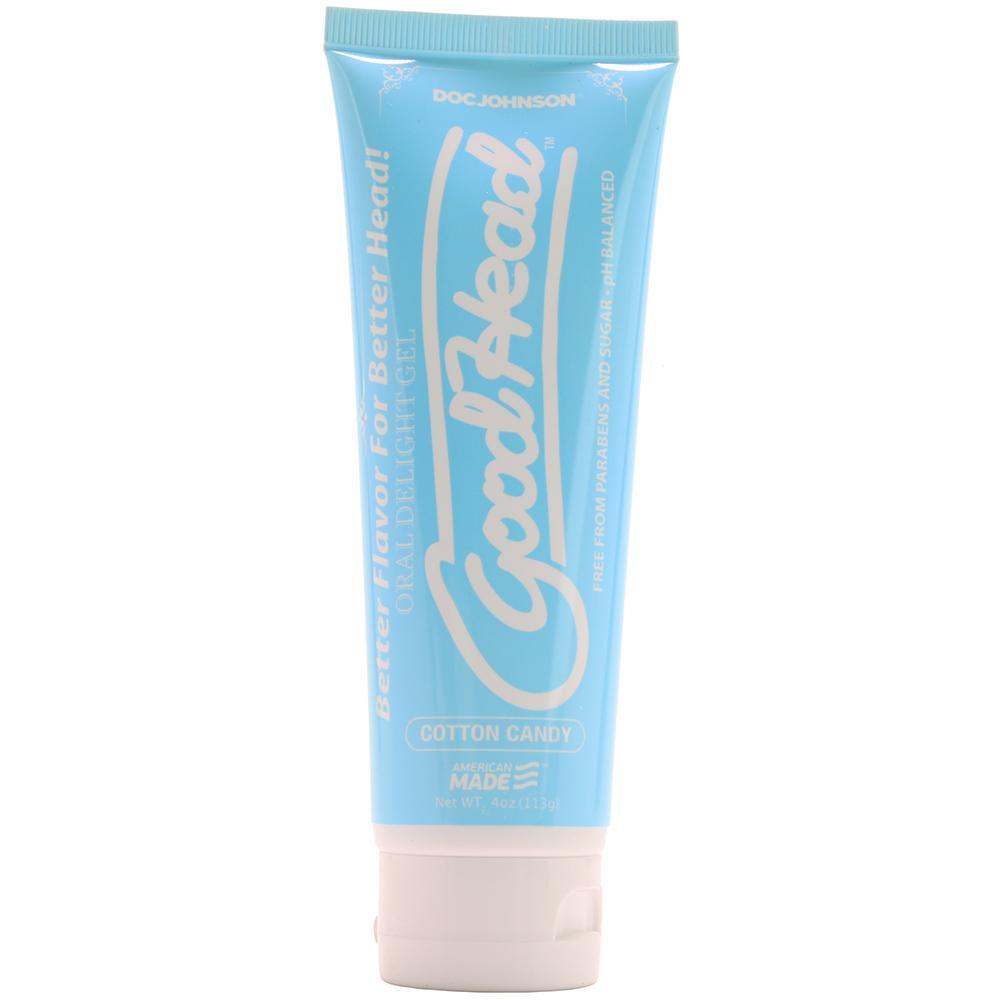 GoodHead Oral Delight Gel 4oz/113g in Cotton Candy - Sex Toys Vancouver Same Day Delivery