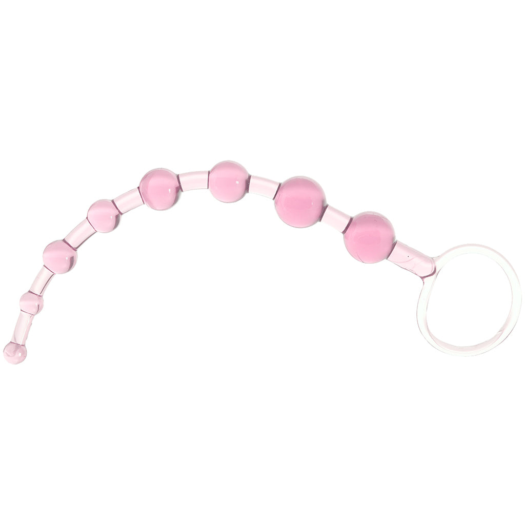 First Time Love Anal Beads in Pink